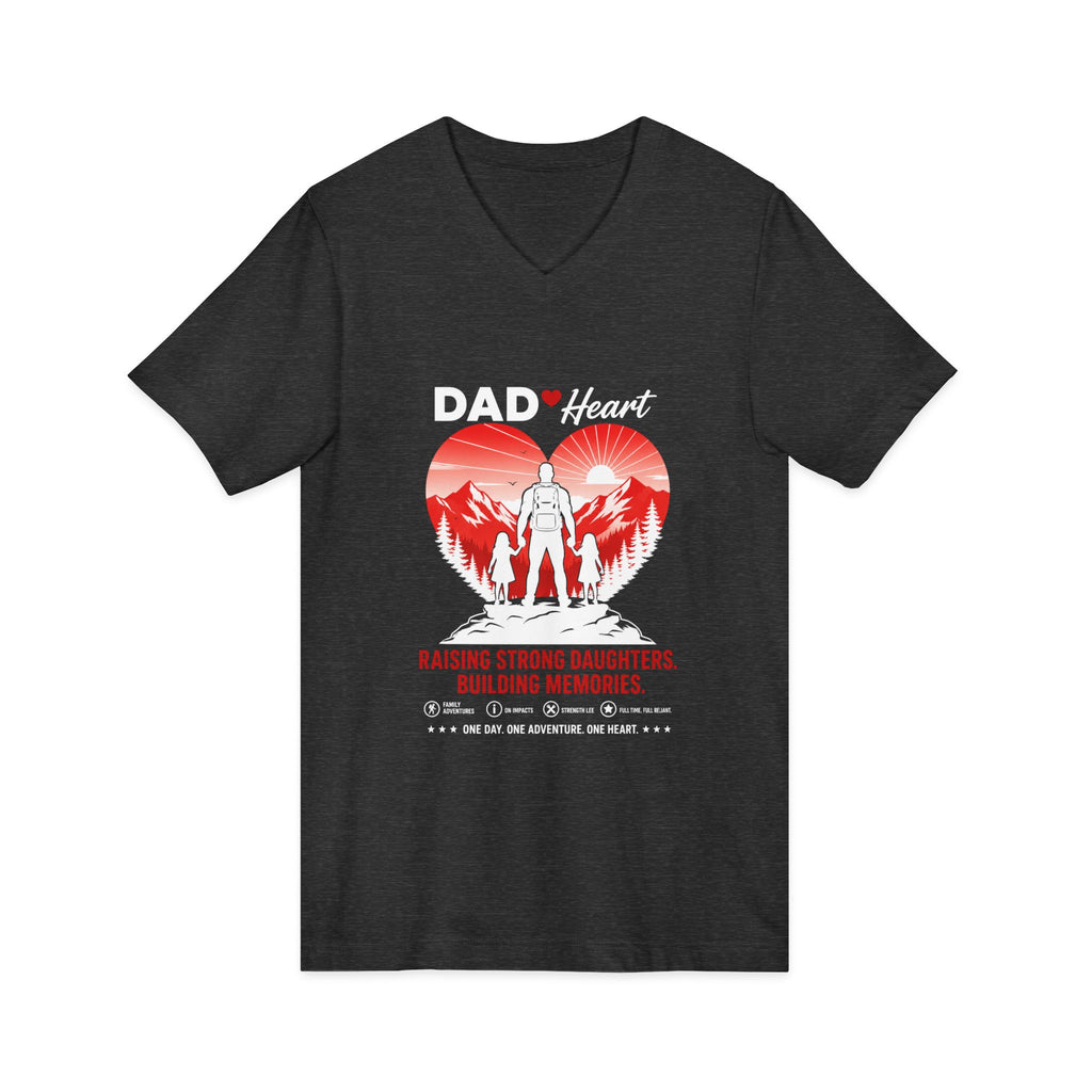 Unisex Jersey Short Sleeve V-Neck Tee