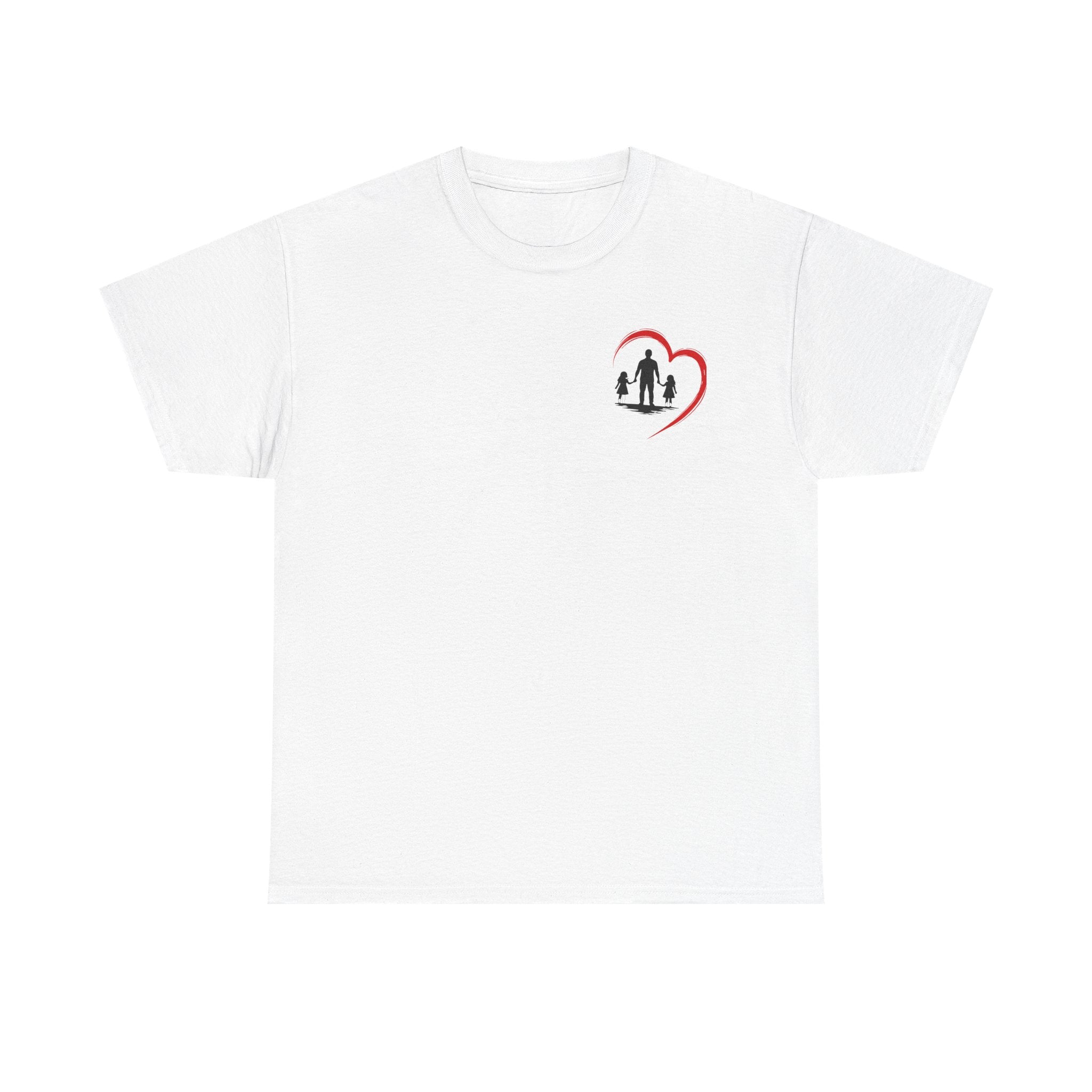 Dad Role T‑Shirt - "Being a Dad is My Honor, It's My Heart" Family Father's Day Tee
