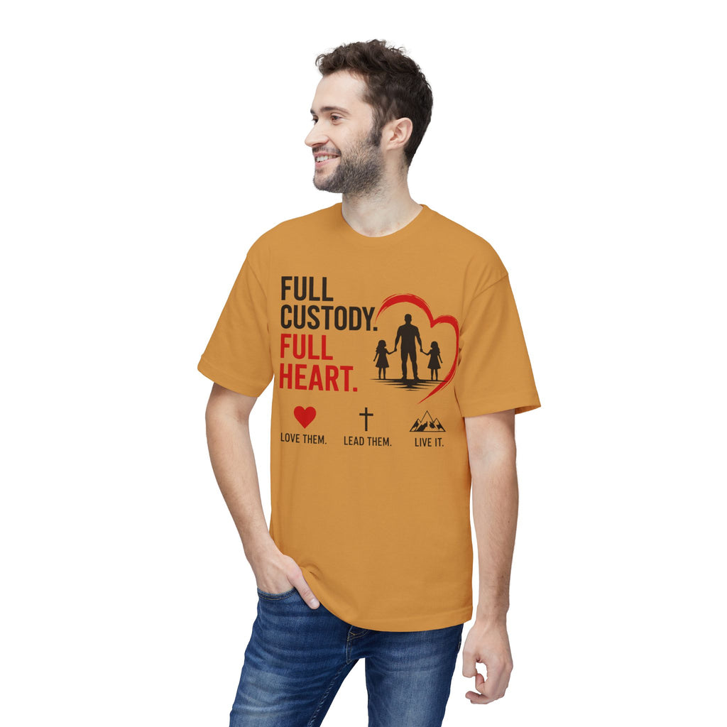 Full Custody Full Heart T-Shirt — Christian Single Parent Family Tee