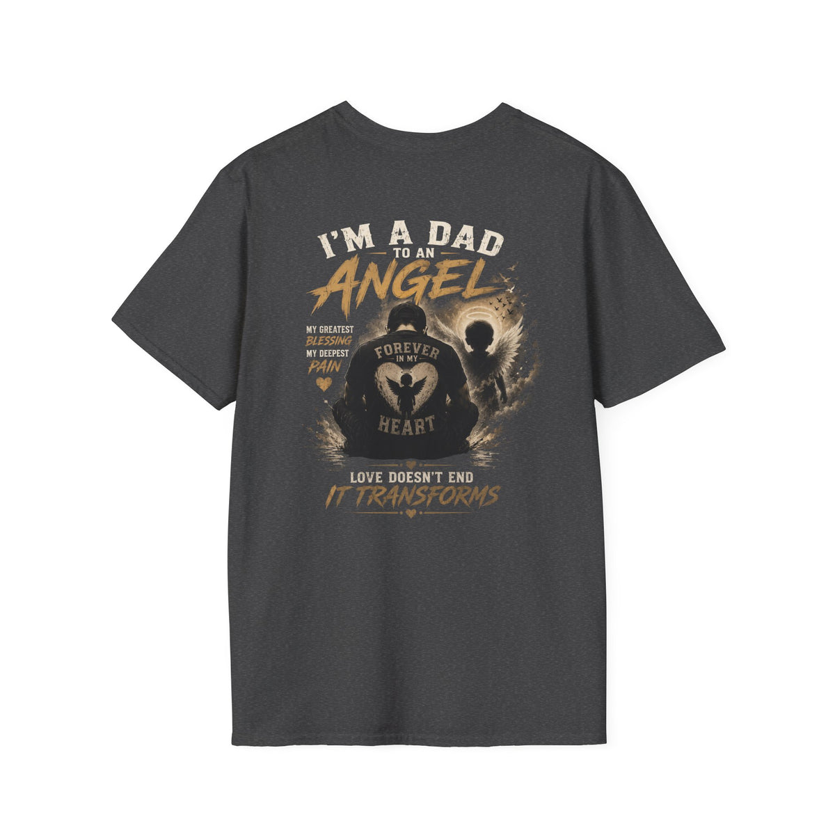 Family Heart T-Shirt — Parent & Children Love Graphic Tee