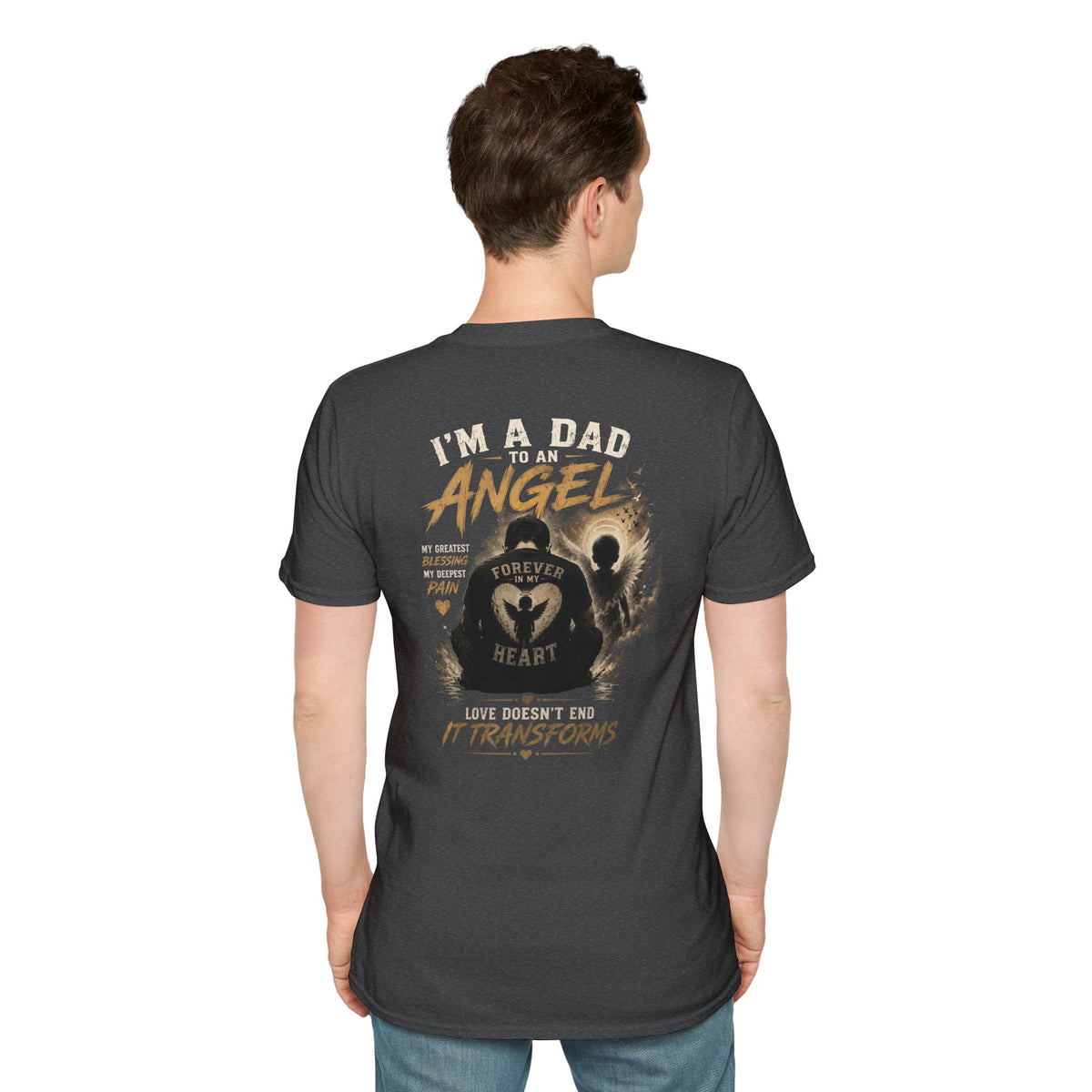 Family Heart T-Shirt — Parent & Children Love Graphic Tee