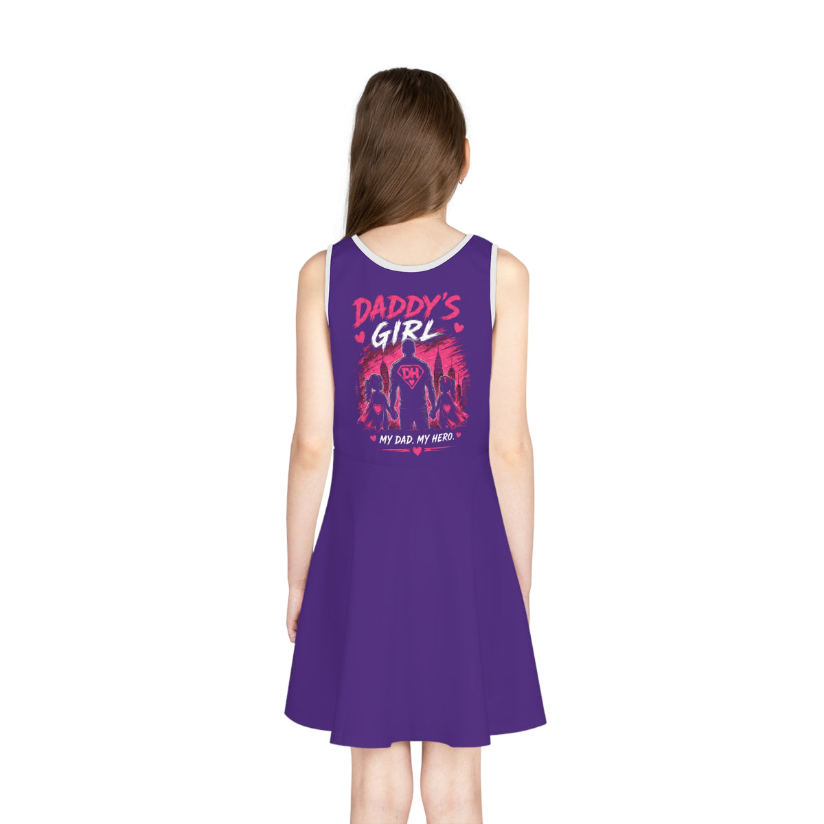Girls' dadheart sundress