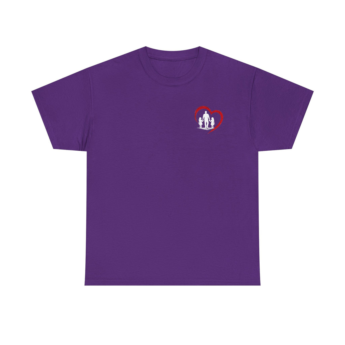 Dad Role T‑Shirt - "Being a Dad is My Honor, It's My Heart" Family Father's Day Tee