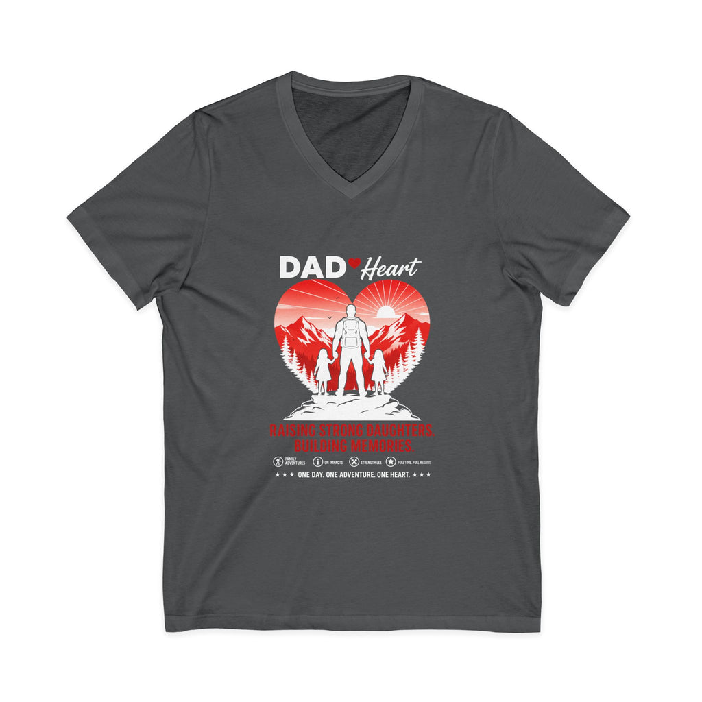 Unisex Jersey Short Sleeve V-Neck Tee