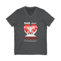Unisex Jersey Short Sleeve V-Neck Tee