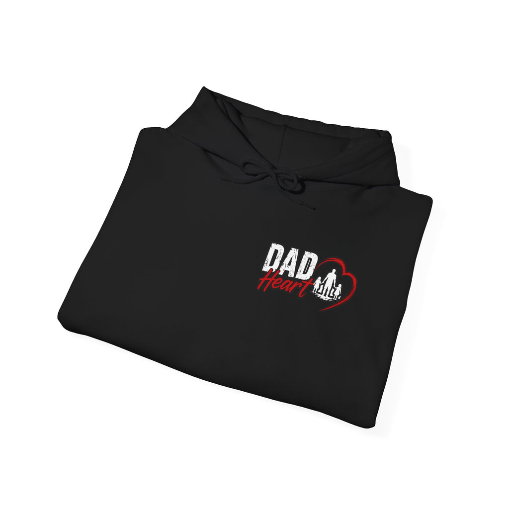 Dad Life Hoodie — 'Dad Heart' Father & Kids Matching Hoodie, 'Teach Them Now' Family Father's Day Gift