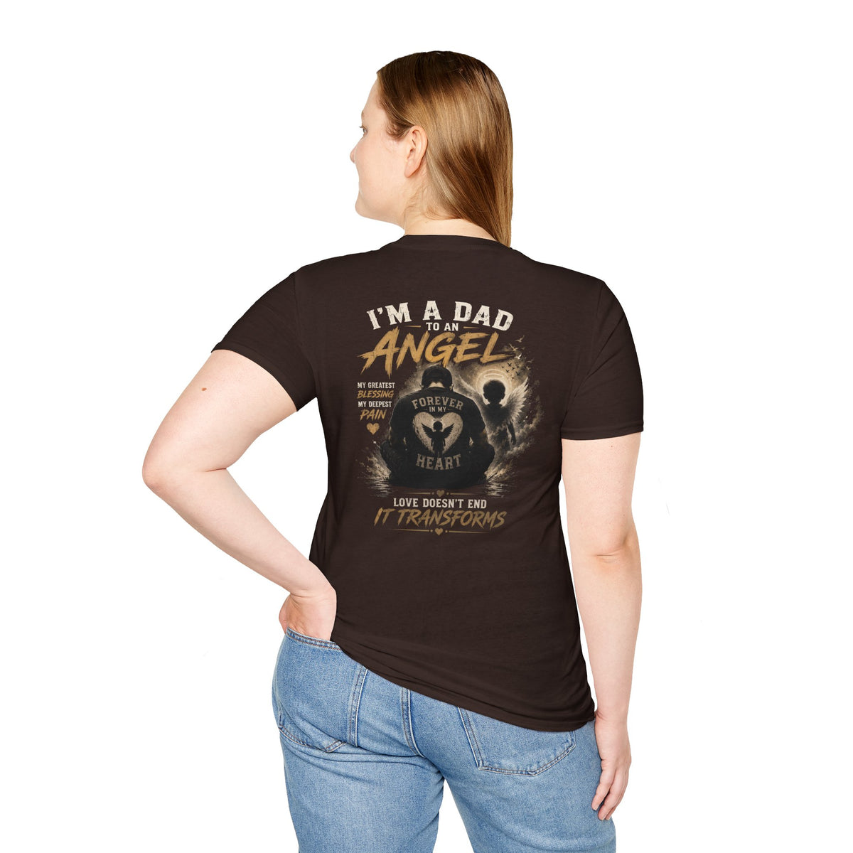 Family Heart T-Shirt — Parent & Children Love Graphic Tee