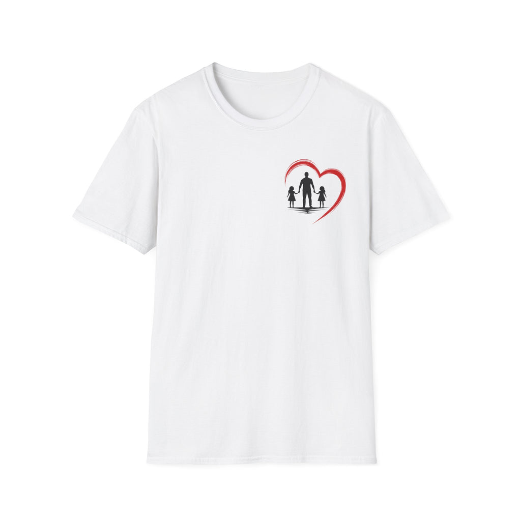 Family Heart T-Shirt — Parent & Children Love Graphic Tee