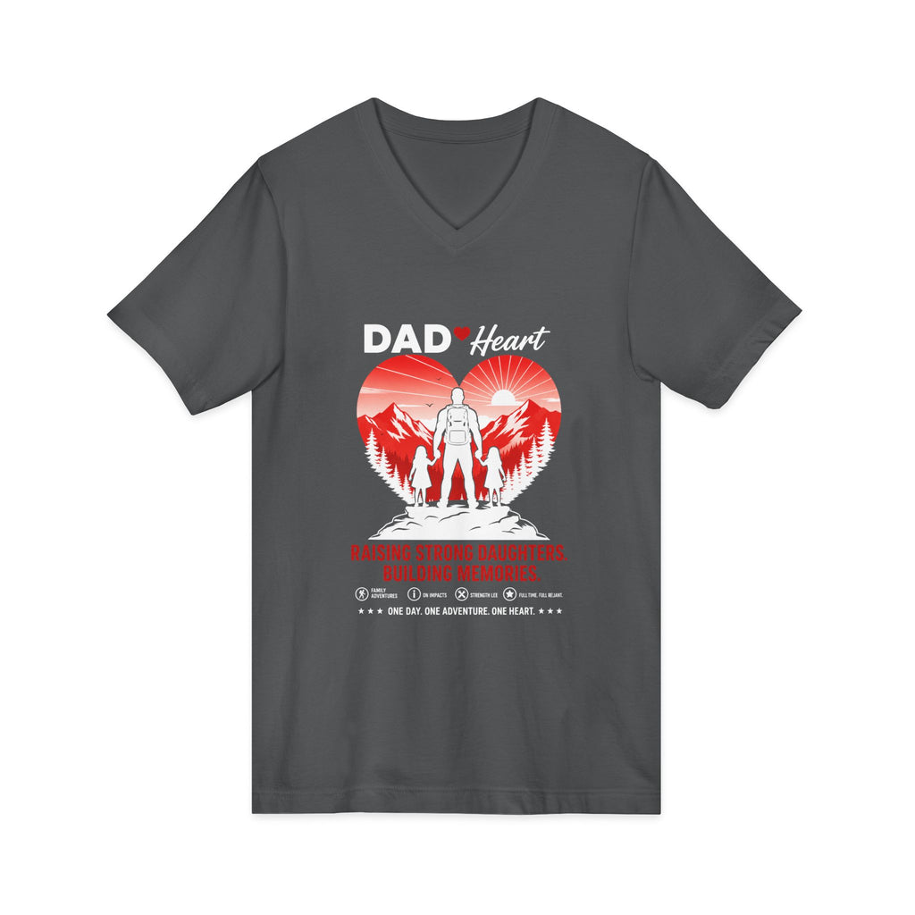 Unisex Jersey Short Sleeve V-Neck Tee