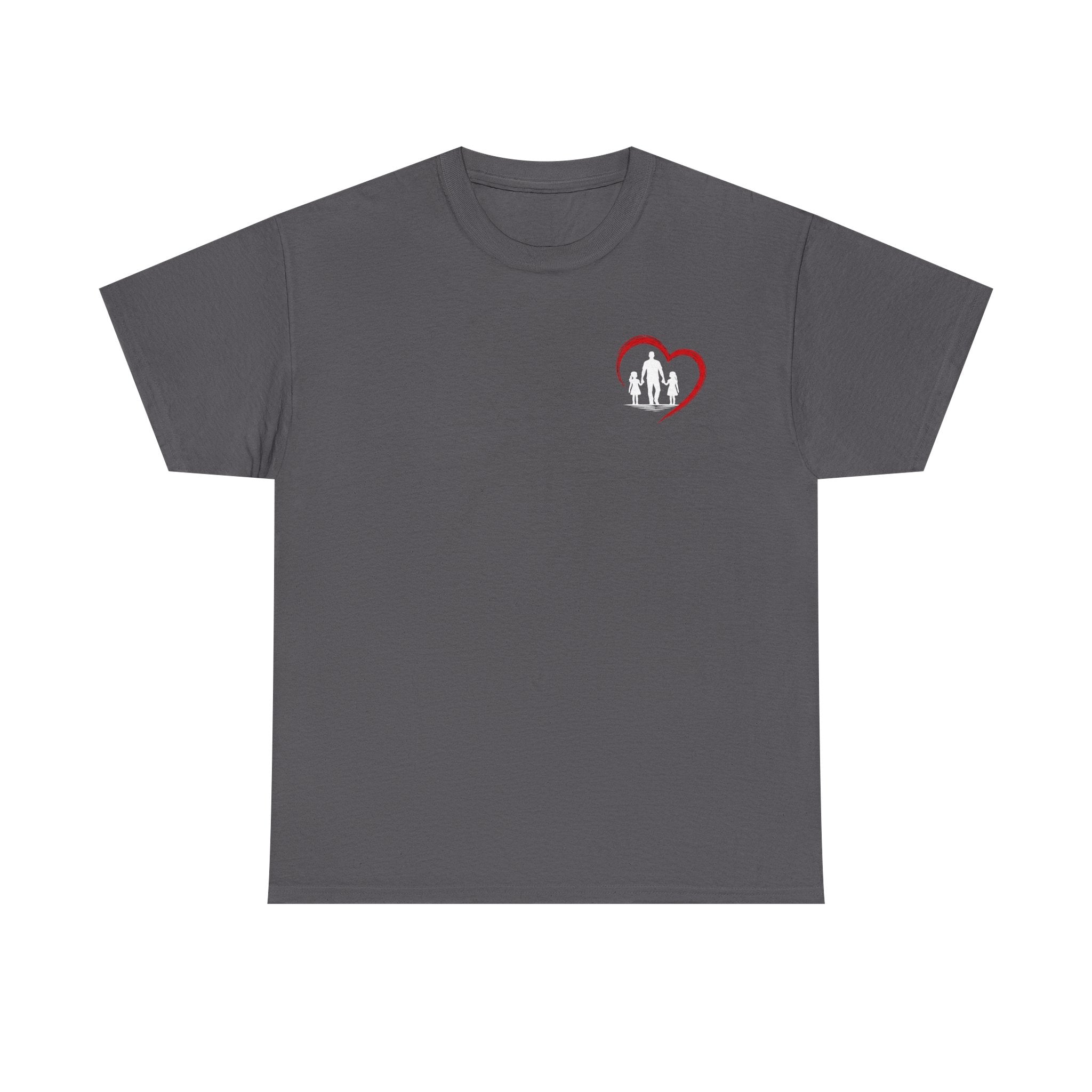 Dad Role T‑Shirt - "Being a Dad is My Honor, It's My Heart" Family Father's Day Tee