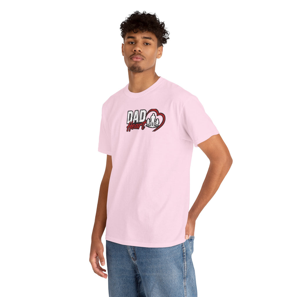 Dad Heart T-Shirt — Protecting What Matters Most Father’s Day Tee
