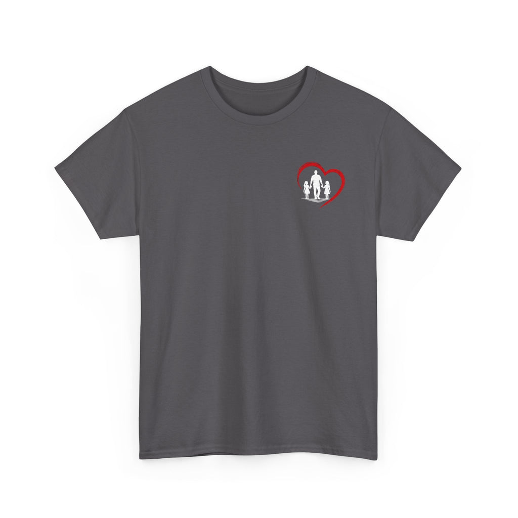 Dad Role T‑Shirt - "Being a Dad is My Honor, It's My Heart" Family Father's Day Tee