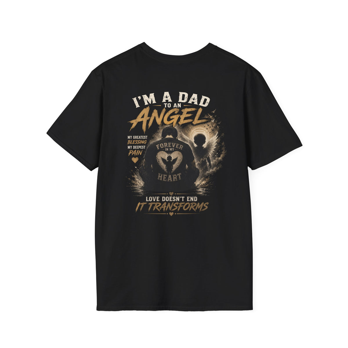 Family Heart T-Shirt — Parent & Children Love Graphic Tee