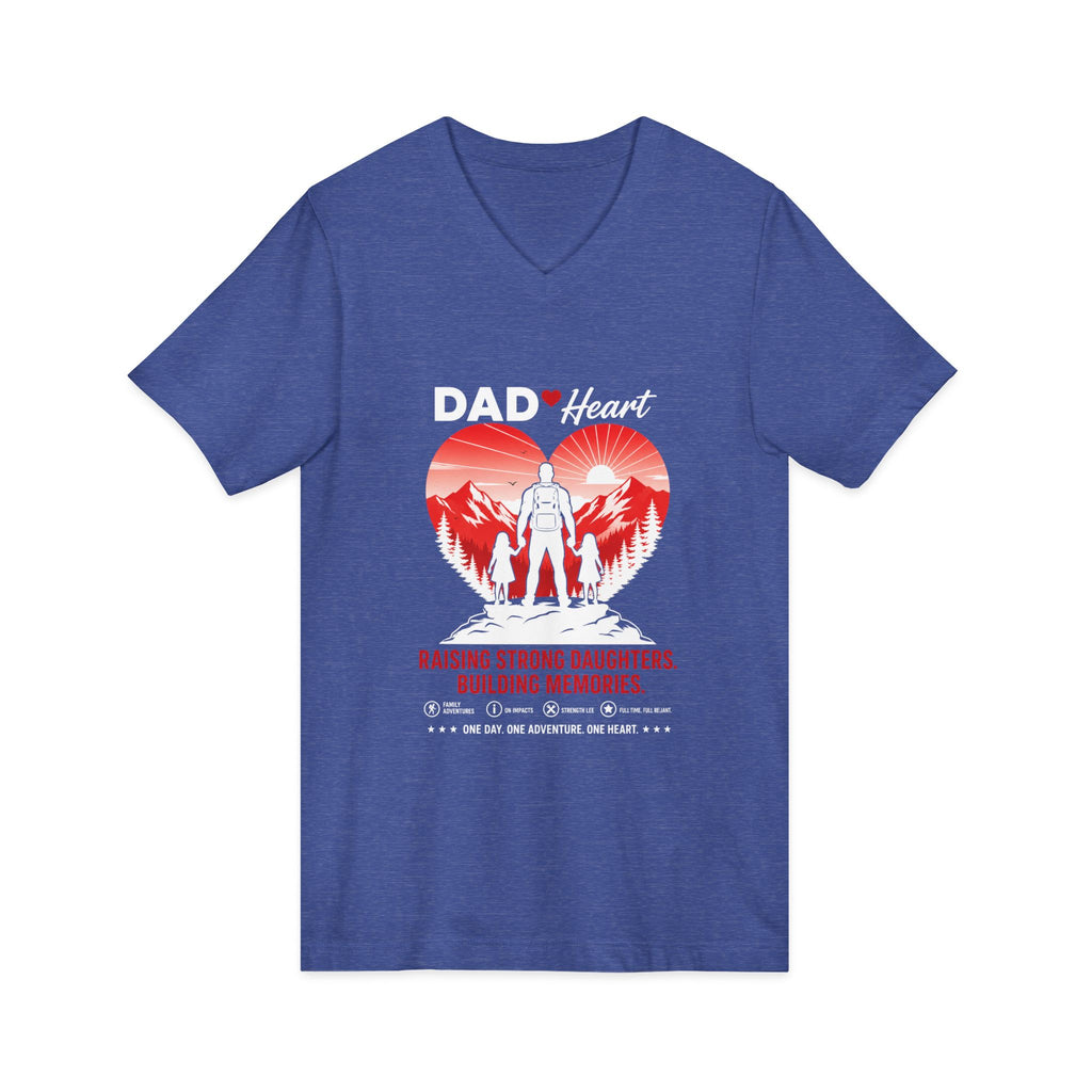 Unisex Jersey Short Sleeve V-Neck Tee