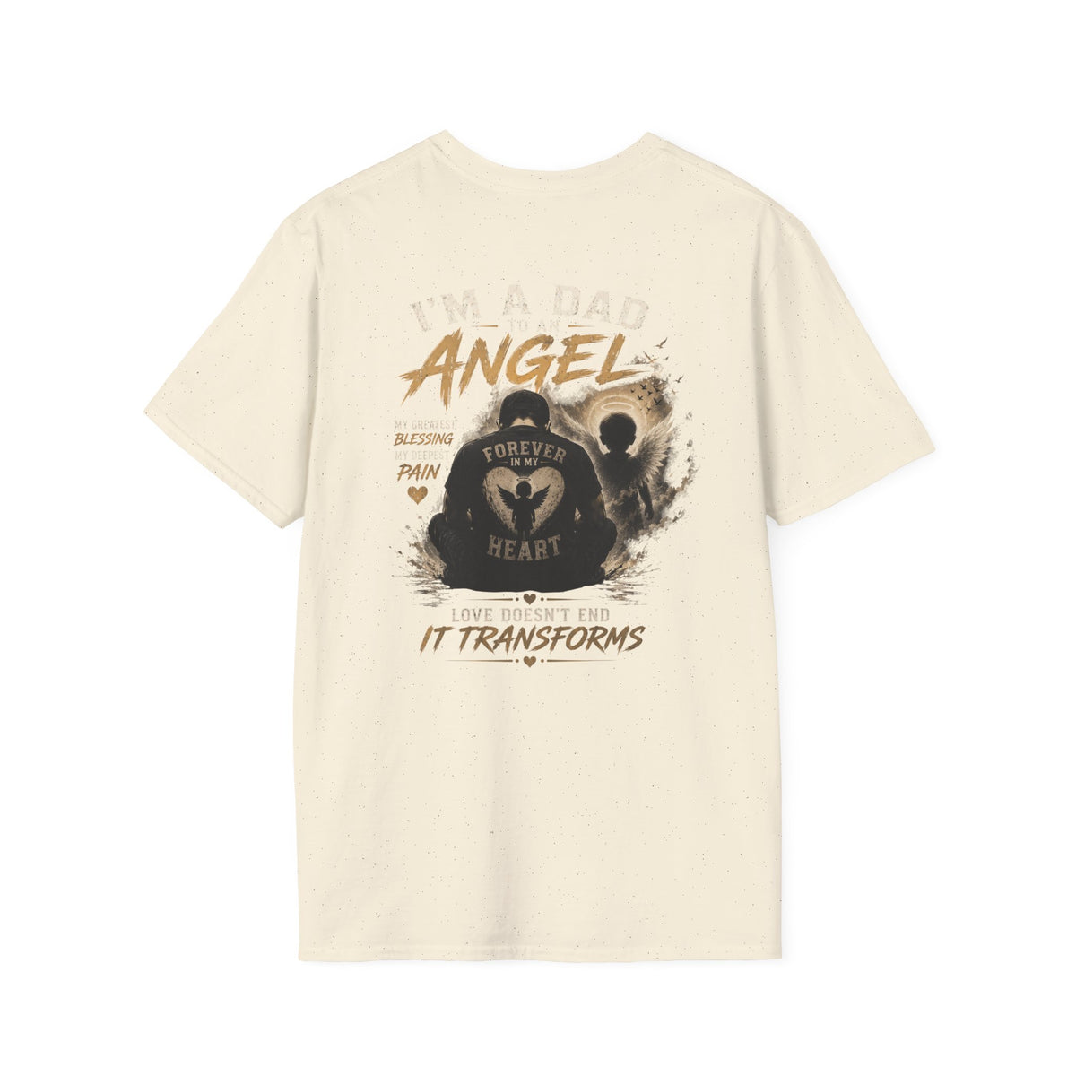 Family Heart T-Shirt — Parent & Children Love Graphic Tee