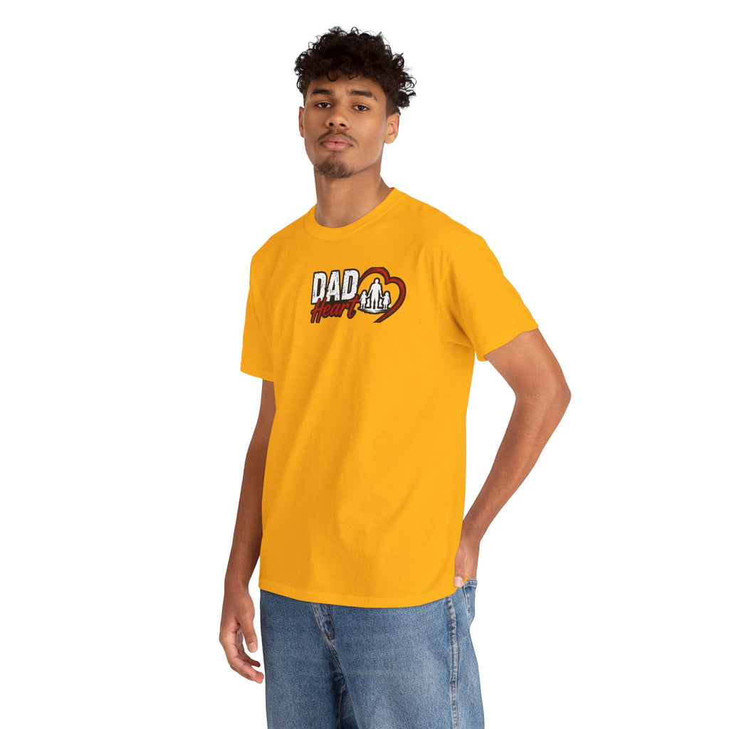 Dad Heart T-Shirt — Protecting What Matters Most Father’s Day Tee