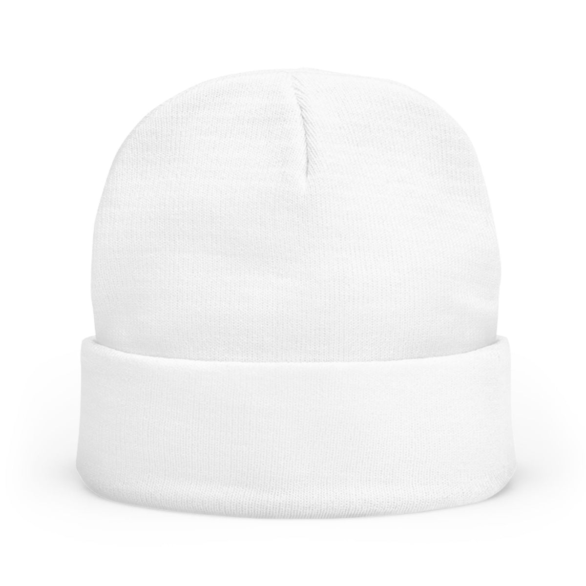 Dad Heart Embroidered Knit Beanie — Father’s Day Cozy Dad Hat