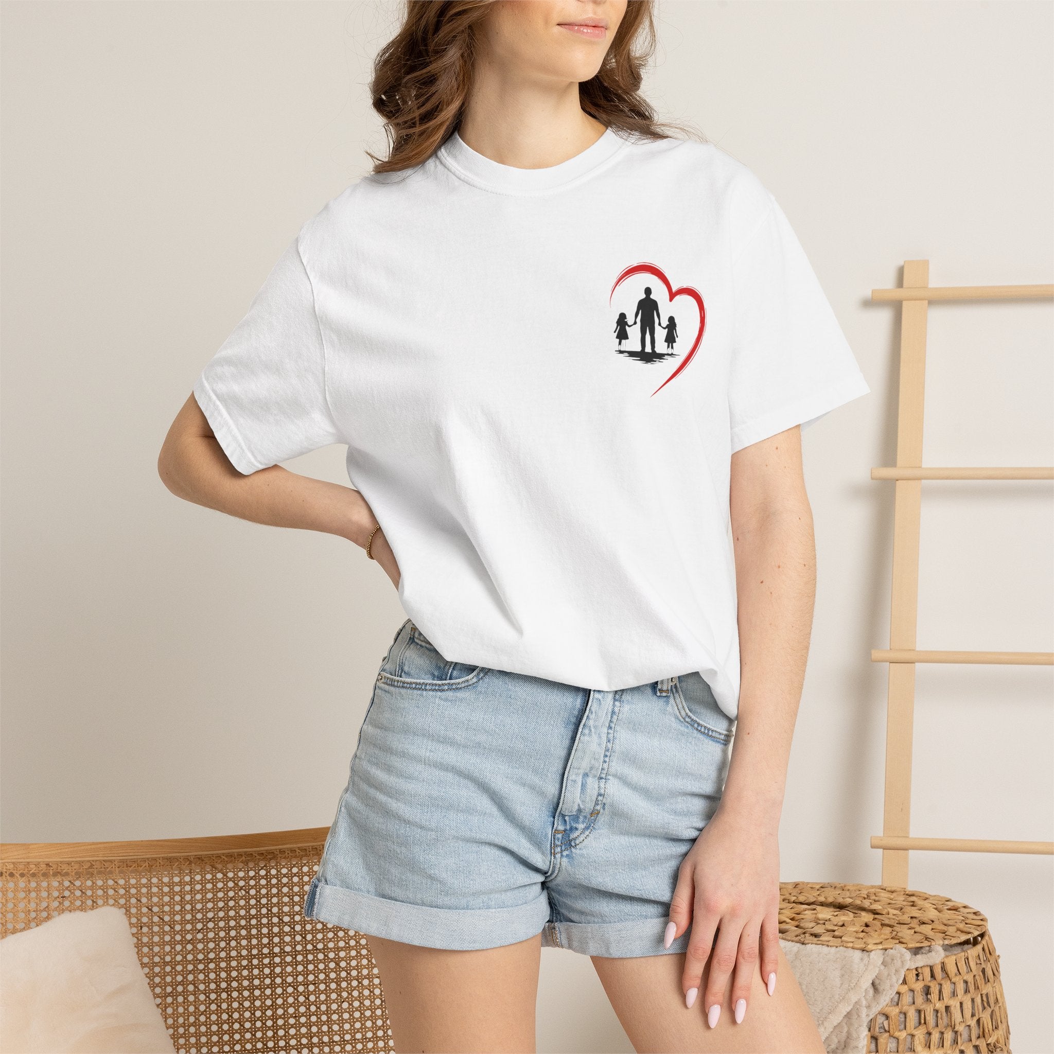 Father & Daughters T-Shirt — "I Don't Have Superpowers, I Have Daughters" Pride Tee