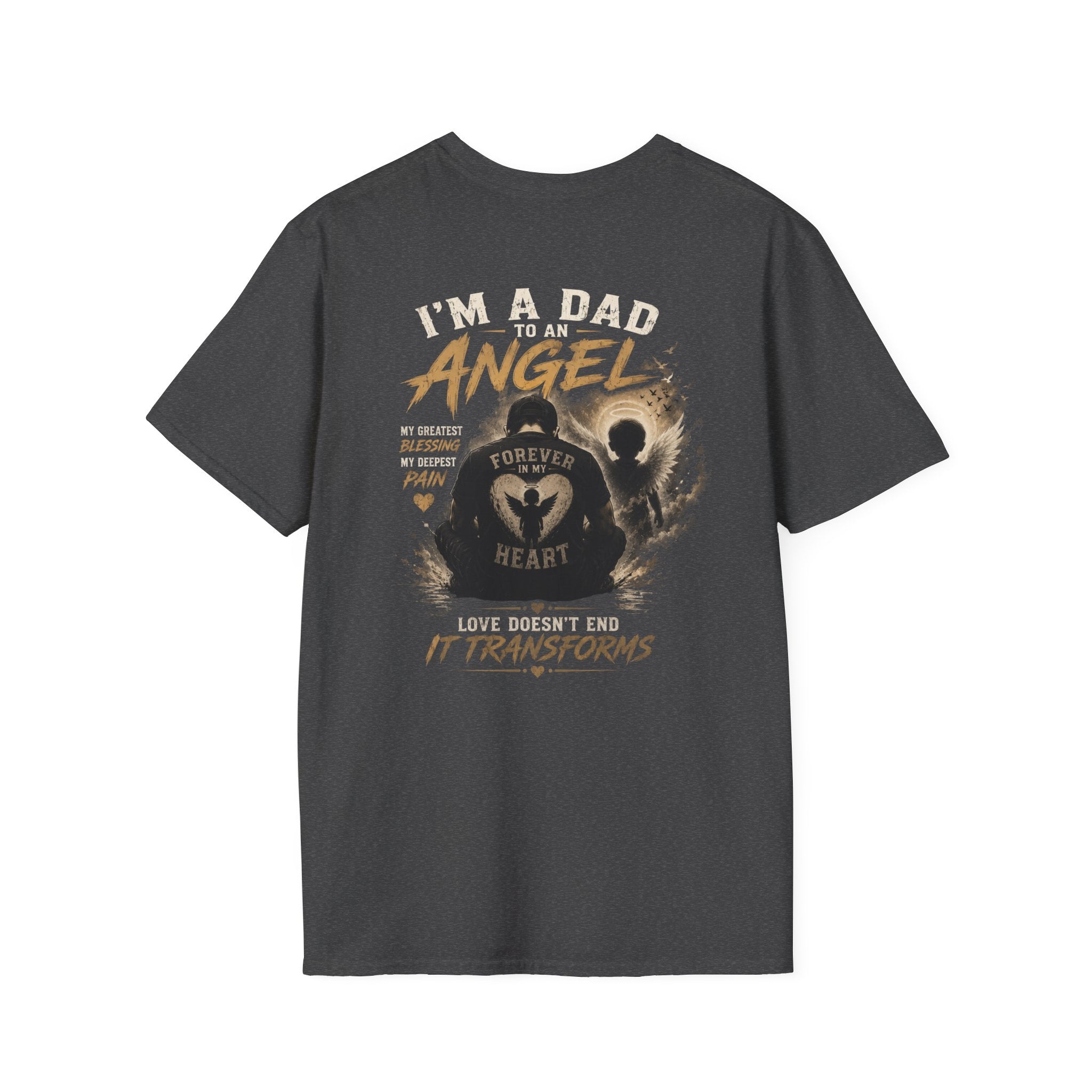 Family Heart T-Shirt — Parent & Children Love Graphic Tee
