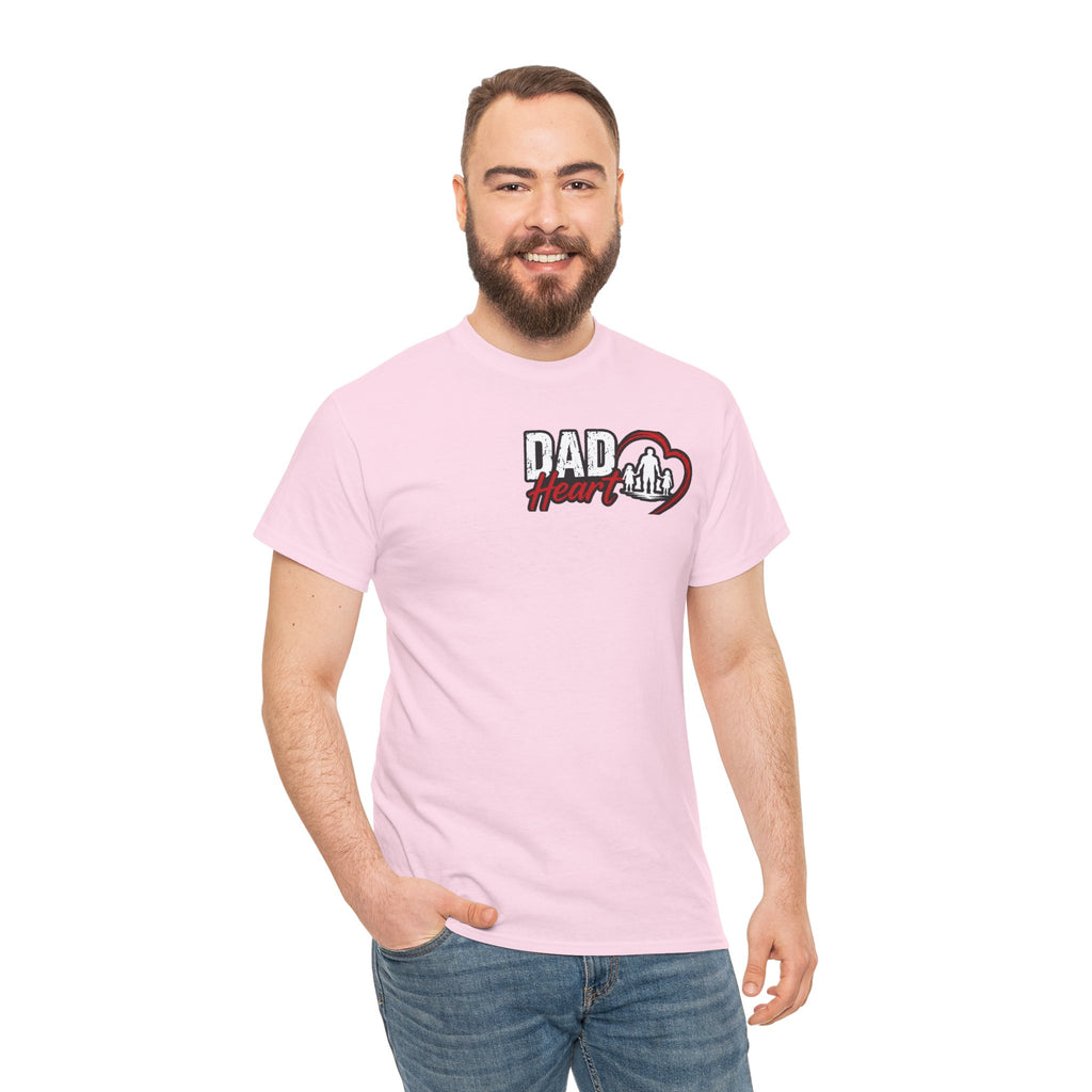 Dad Heart T-Shirt — Protecting What Matters Most Father’s Day Tee