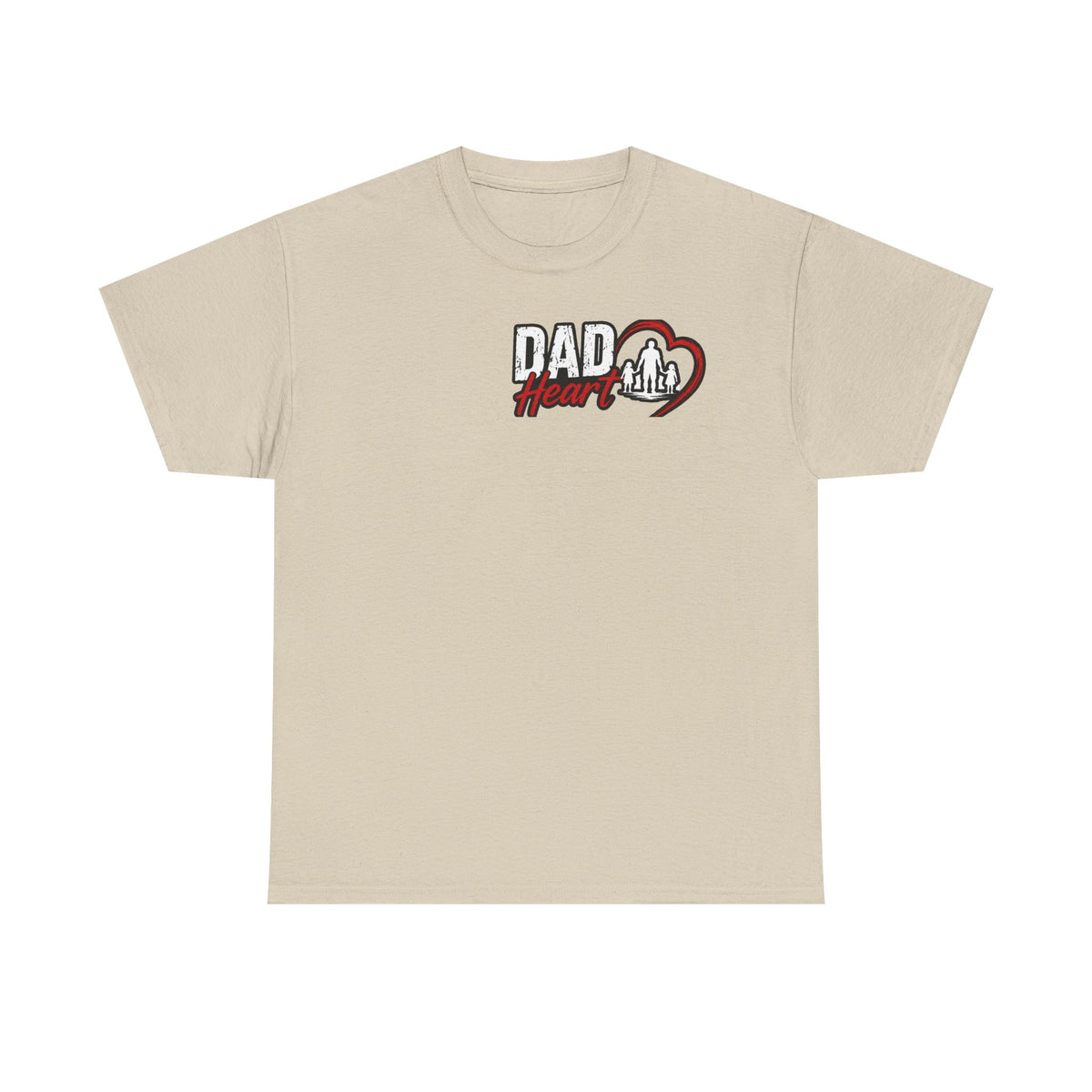 Dad Heart T-Shirt — Protecting What Matters Most Father’s Day Tee