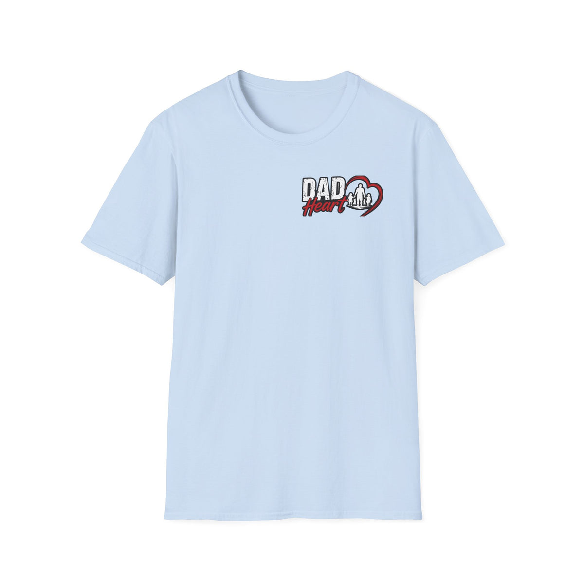 Family Heart T-Shirt — Parent & Children Love Graphic Tee