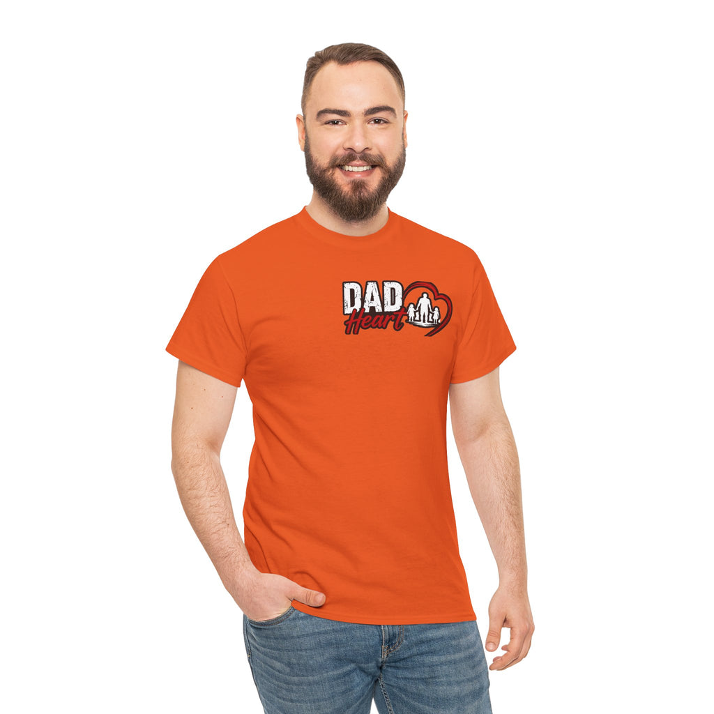 Dad Heart T-Shirt — Protecting What Matters Most Father’s Day Tee