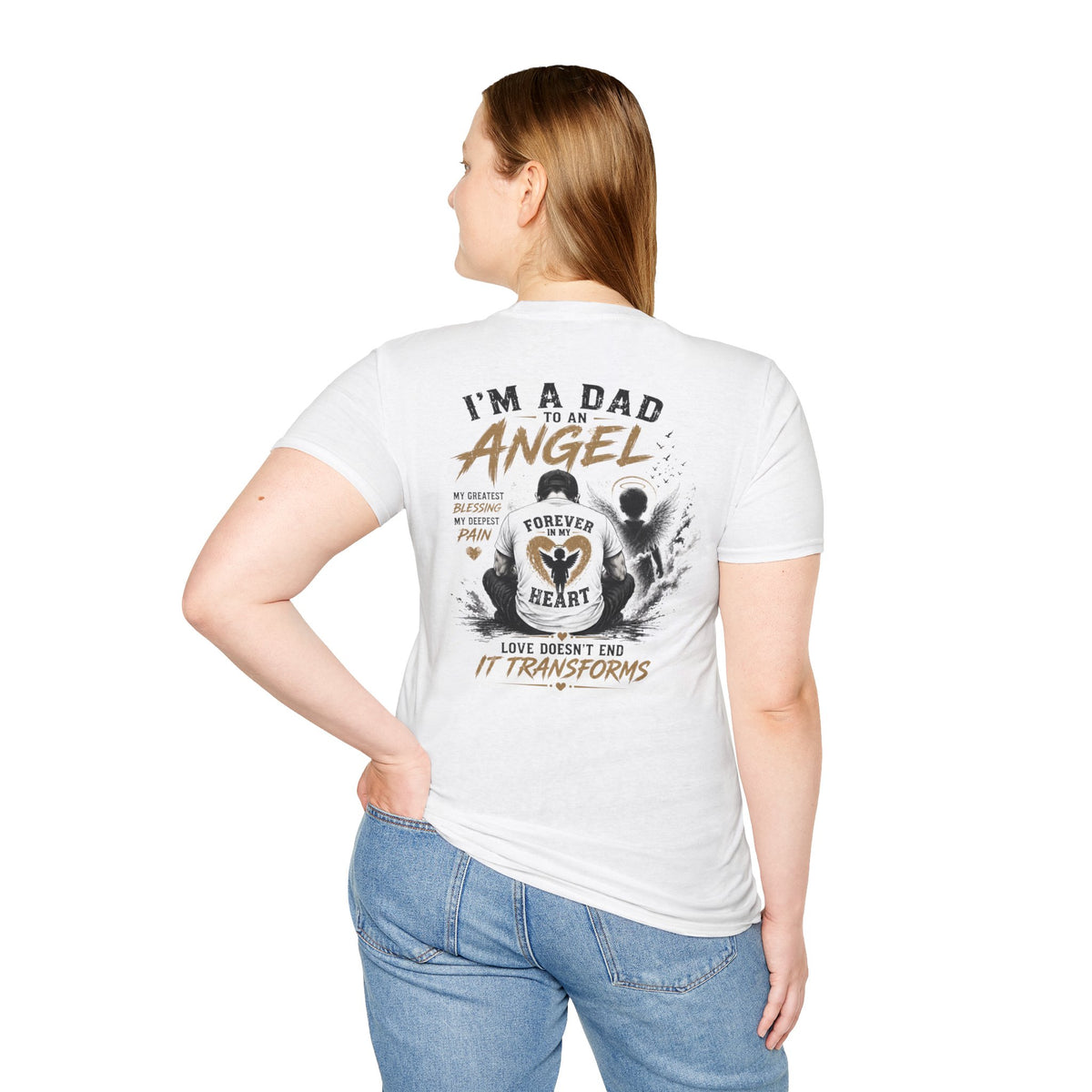 Family Heart T-Shirt — Parent & Children Love Graphic Tee