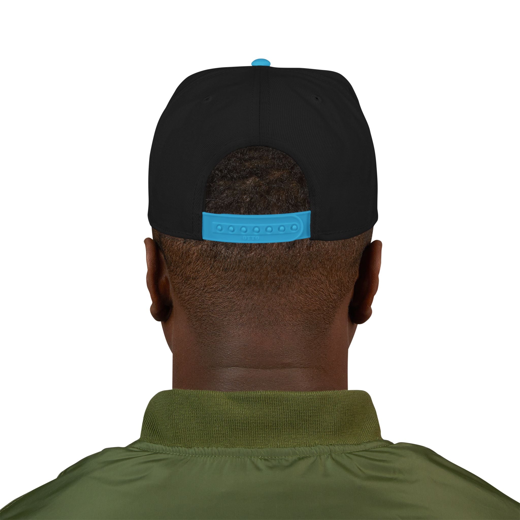 Embroidered Snapback Hat — Red Heart & Band Logo