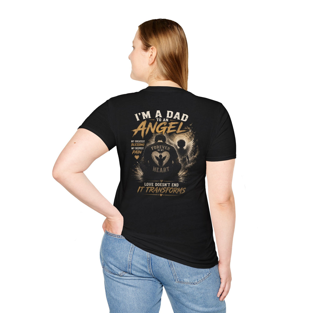 Family Heart T-Shirt — Parent & Children Love Graphic Tee