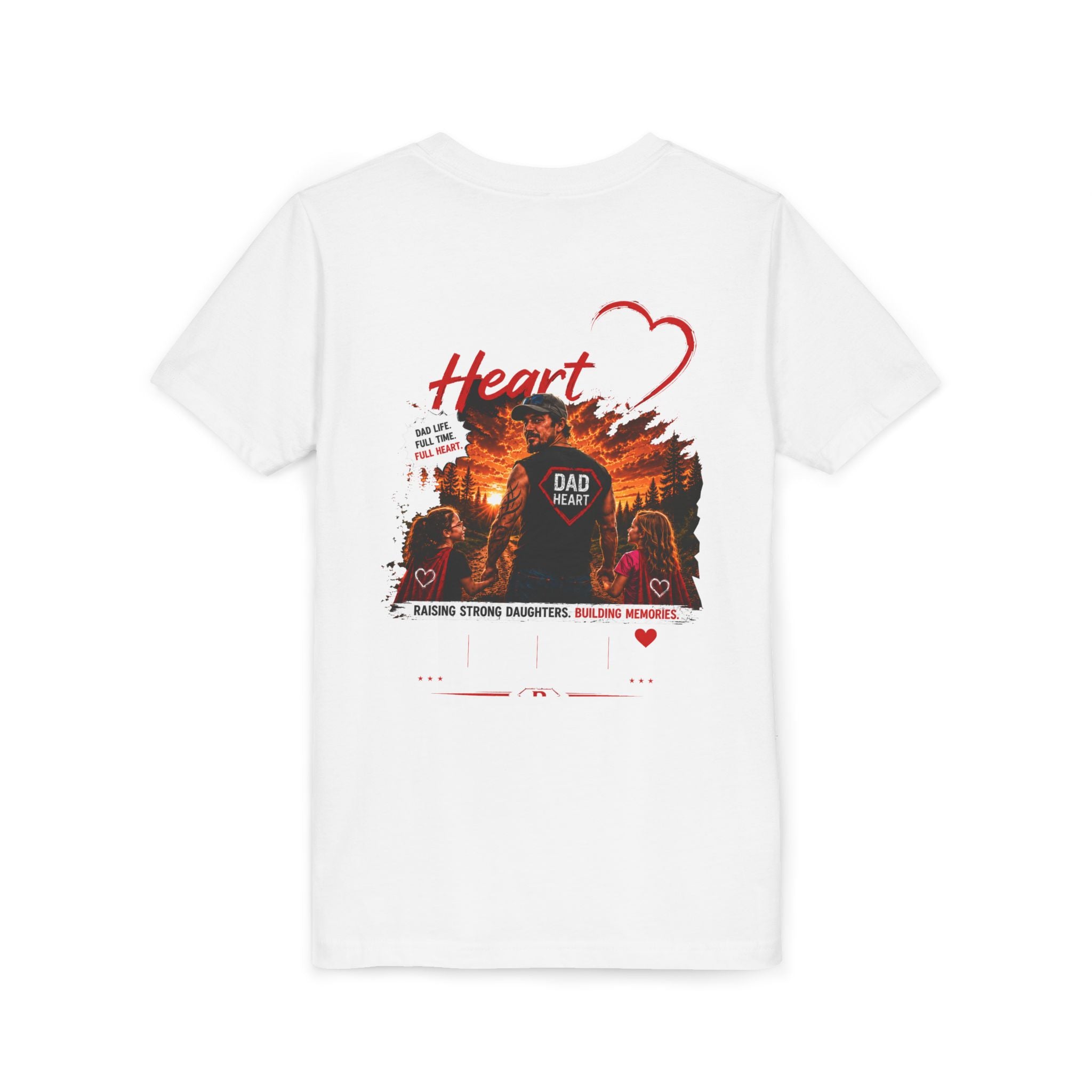 Youth Short Sleeve dadheart tee