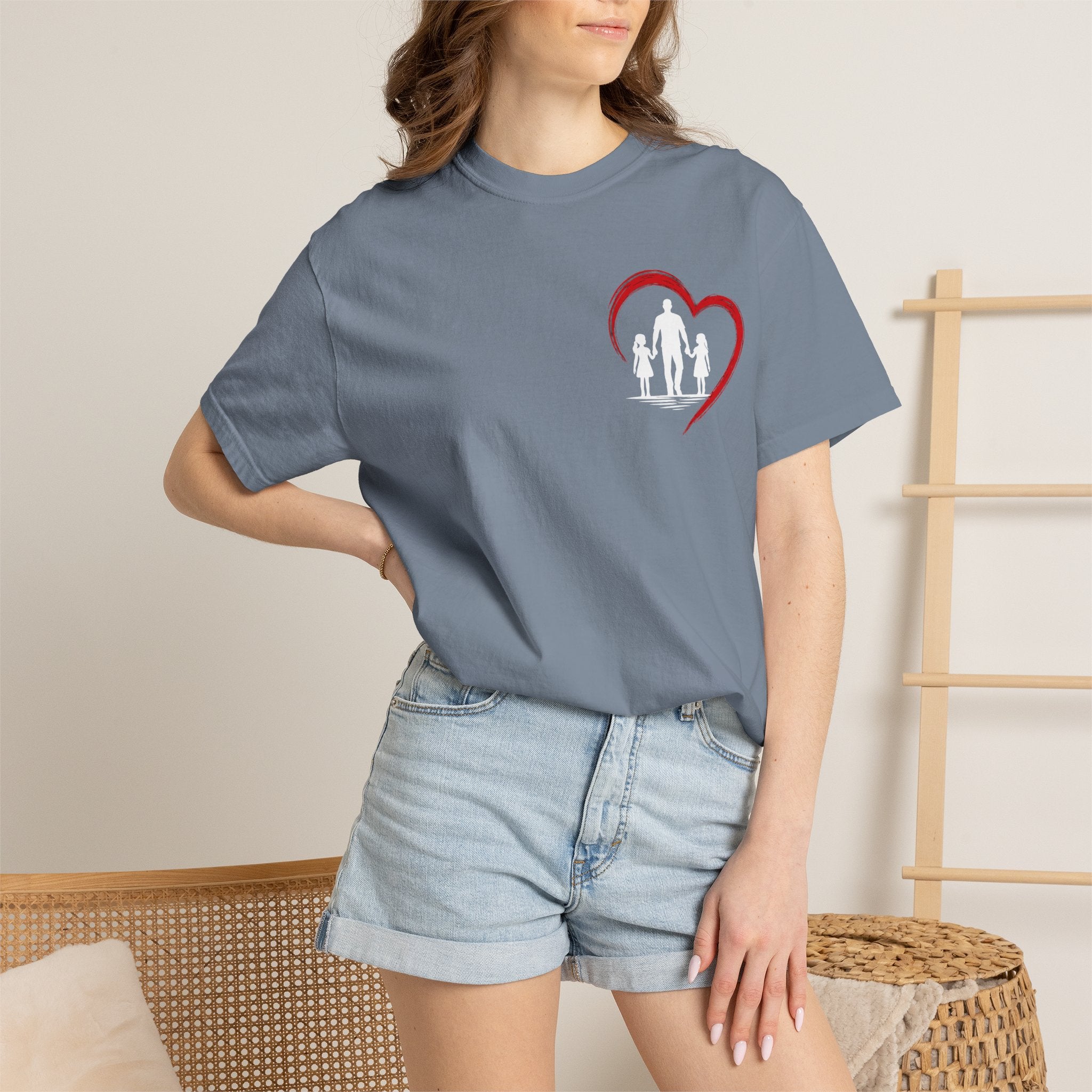 Father & Daughters T-Shirt — "I Don't Have Superpowers, I Have Daughters" Pride Tee