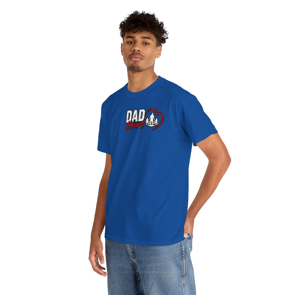 Dad Heart T-Shirt — Protecting What Matters Most Father’s Day Tee