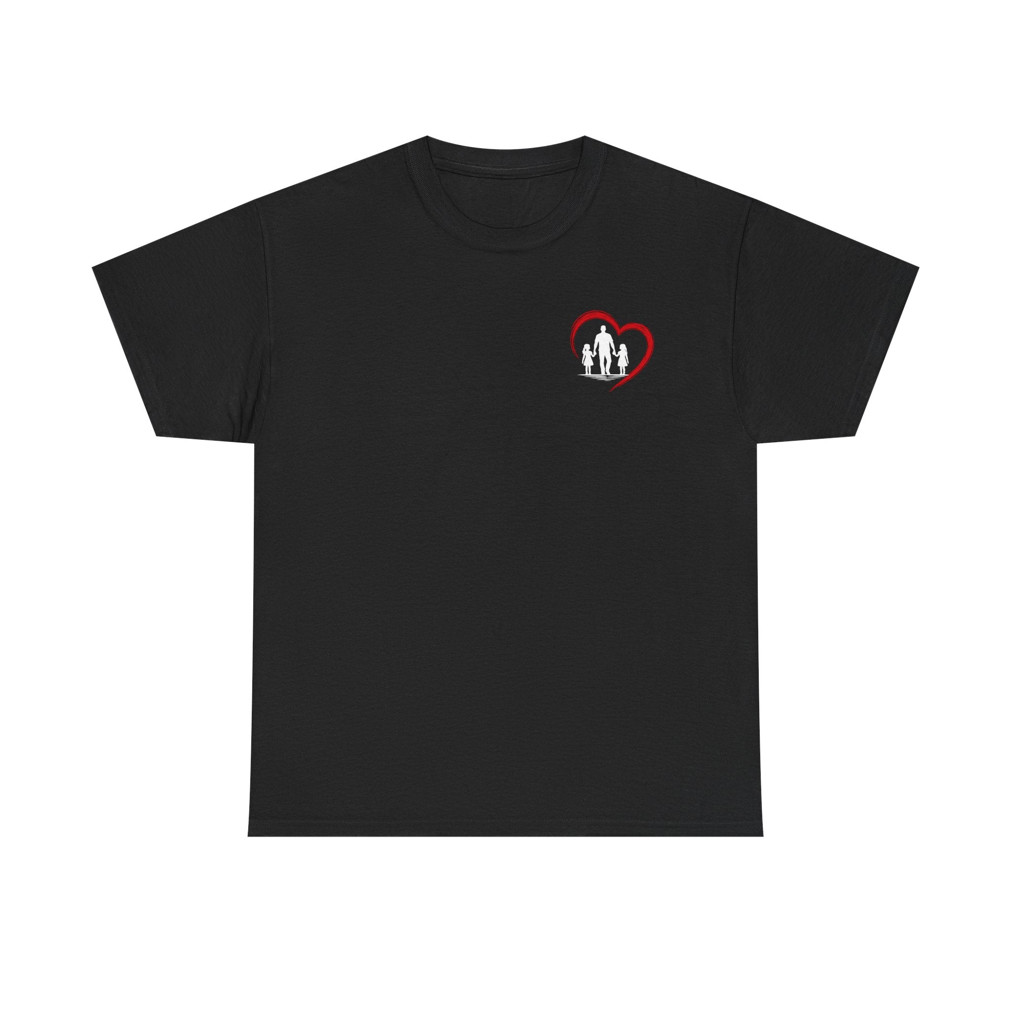 Dad Role T‑Shirt - "Being a Dad is My Honor, It's My Heart" Family Father's Day Tee