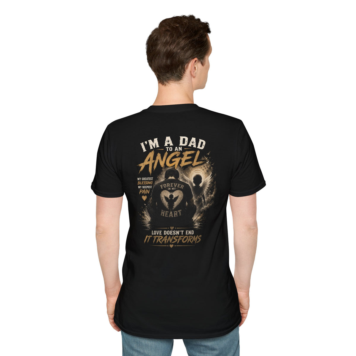 Family Heart T-Shirt — Parent & Children Love Graphic Tee