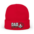 Dad Heart Embroidered Knit Beanie — Father’s Day Cozy Dad Hat