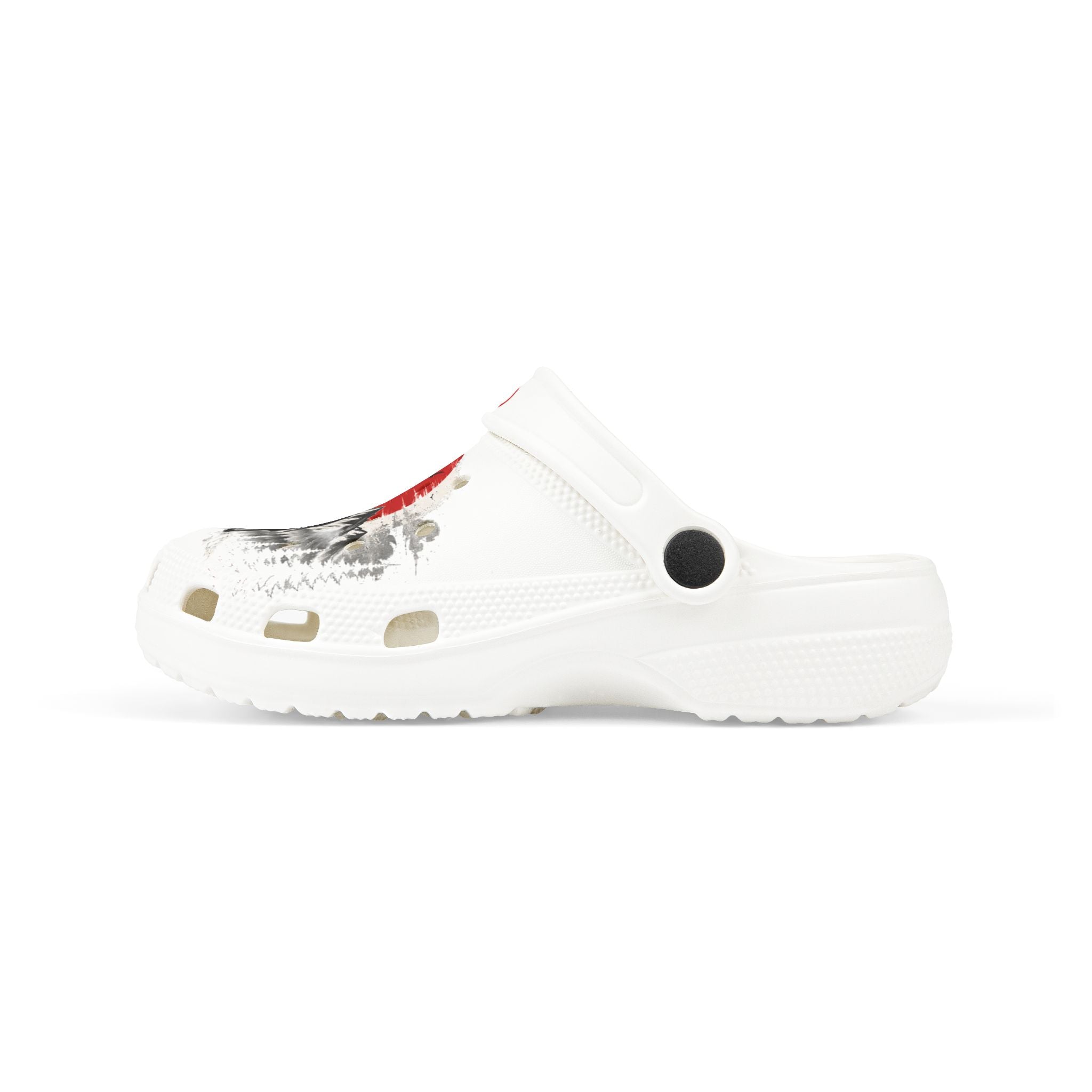 Kids Foam Clogs — DadHeart Red Panda Splash