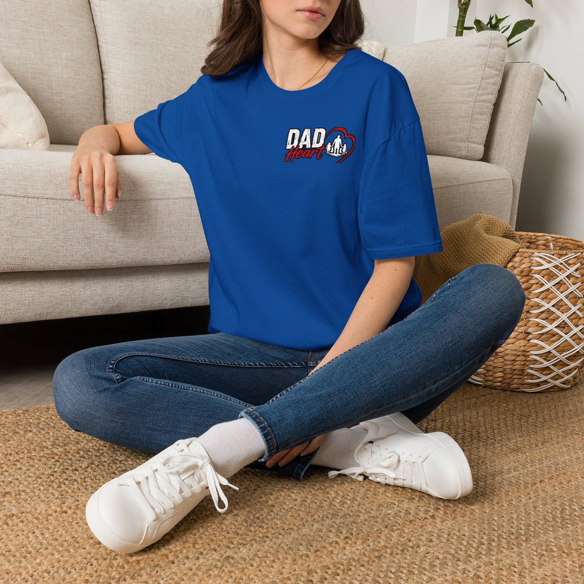 Family Heart T-Shirt — Parent & Children Love Graphic Tee