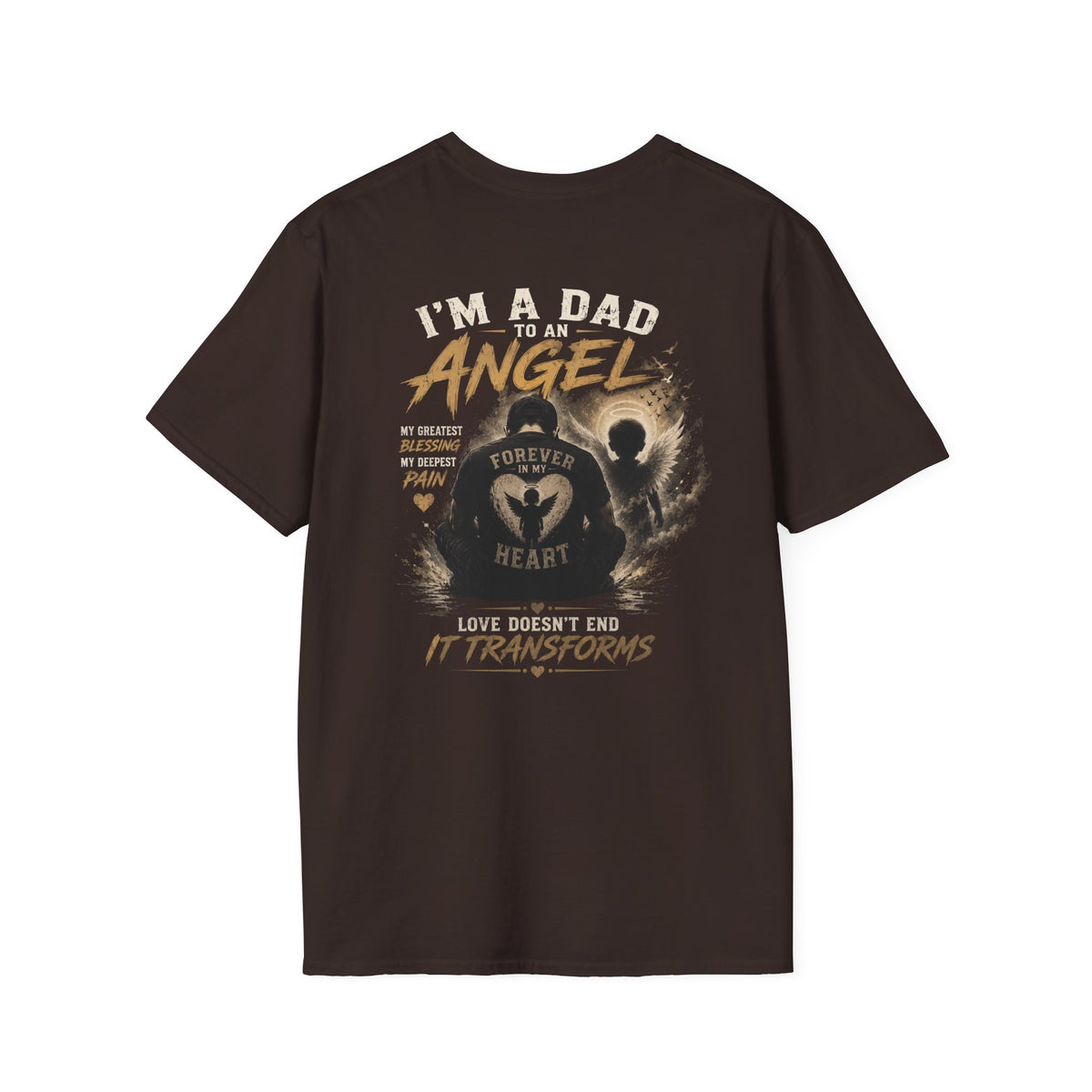 Family Heart T-Shirt — Parent & Children Love Graphic Tee