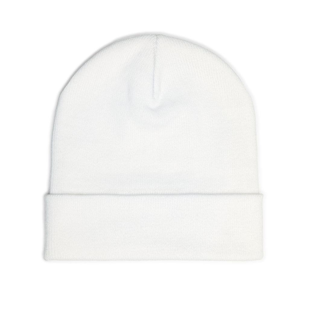 Dad Heart Embroidered Knit Beanie — Father’s Day Cozy Dad Hat