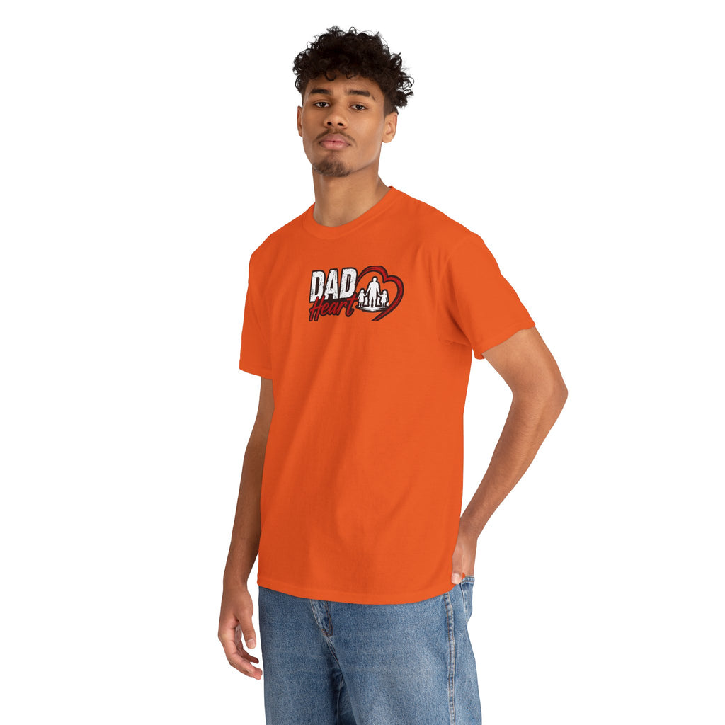 Dad Heart T-Shirt — Protecting What Matters Most Father’s Day Tee