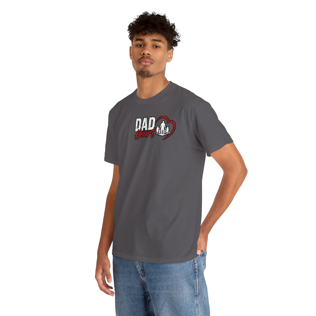 Dad Heart T-Shirt — Protecting What Matters Most Father’s Day Tee