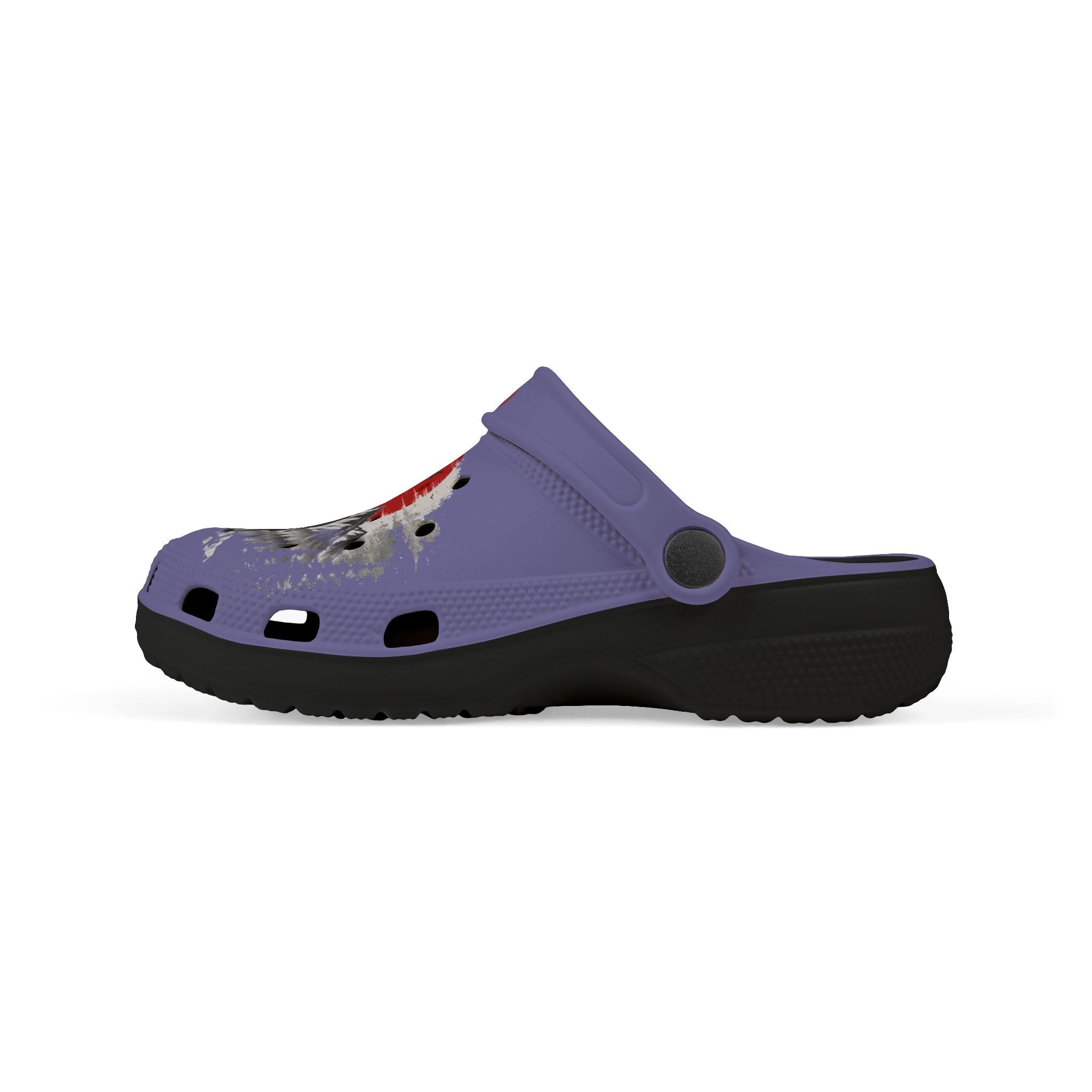 Kids Foam Clogs — DadHeart Red Panda Splash