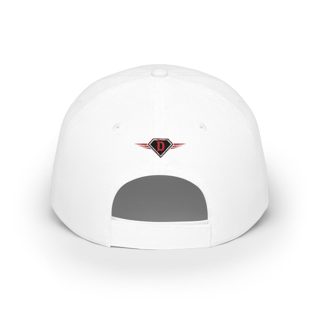 Dad Silhouette Baseball Cap — 'DAD' Heart Design | Father’s Day Gift