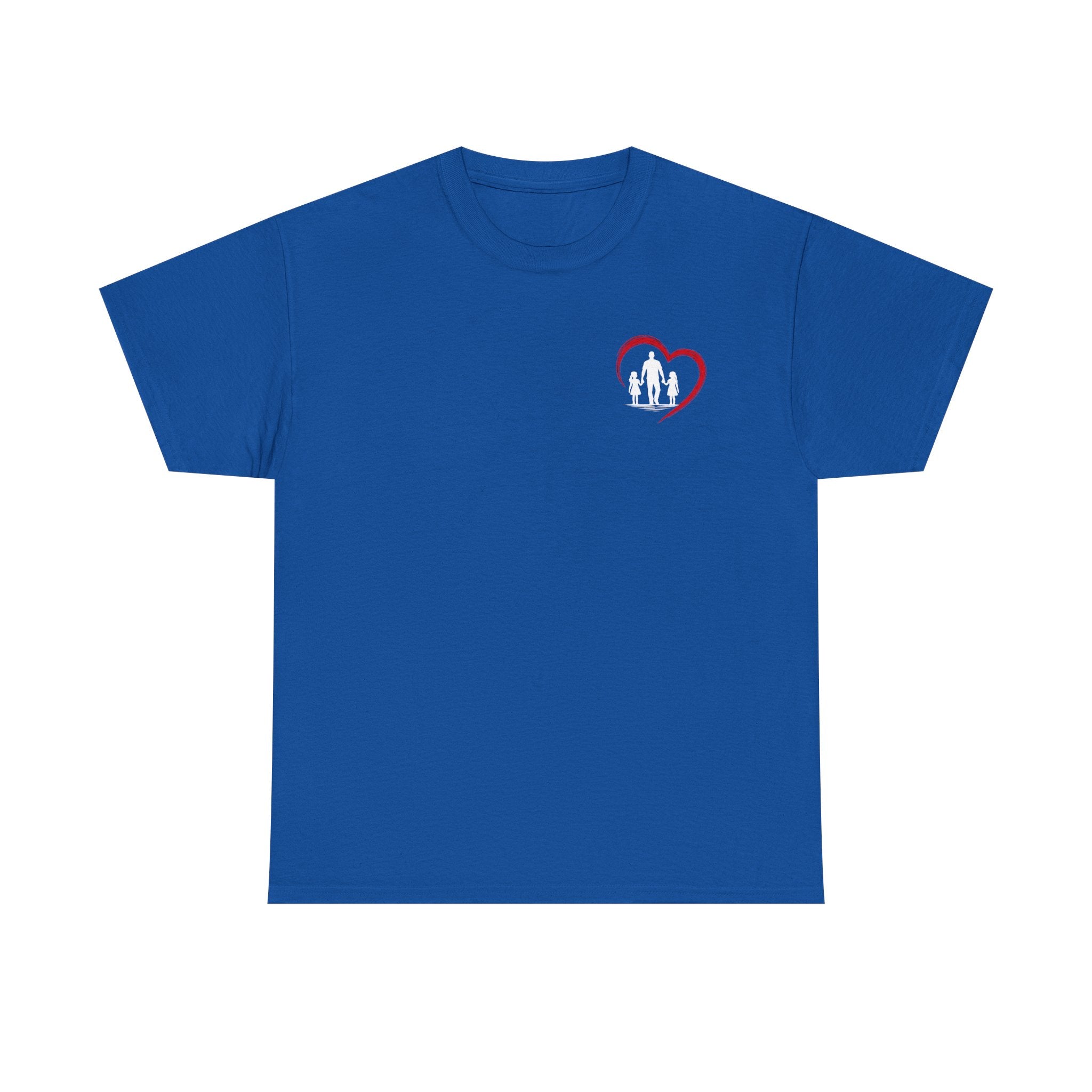 Dad Role T‑Shirt - "Being a Dad is My Honor, It's My Heart" Family Father's Day Tee