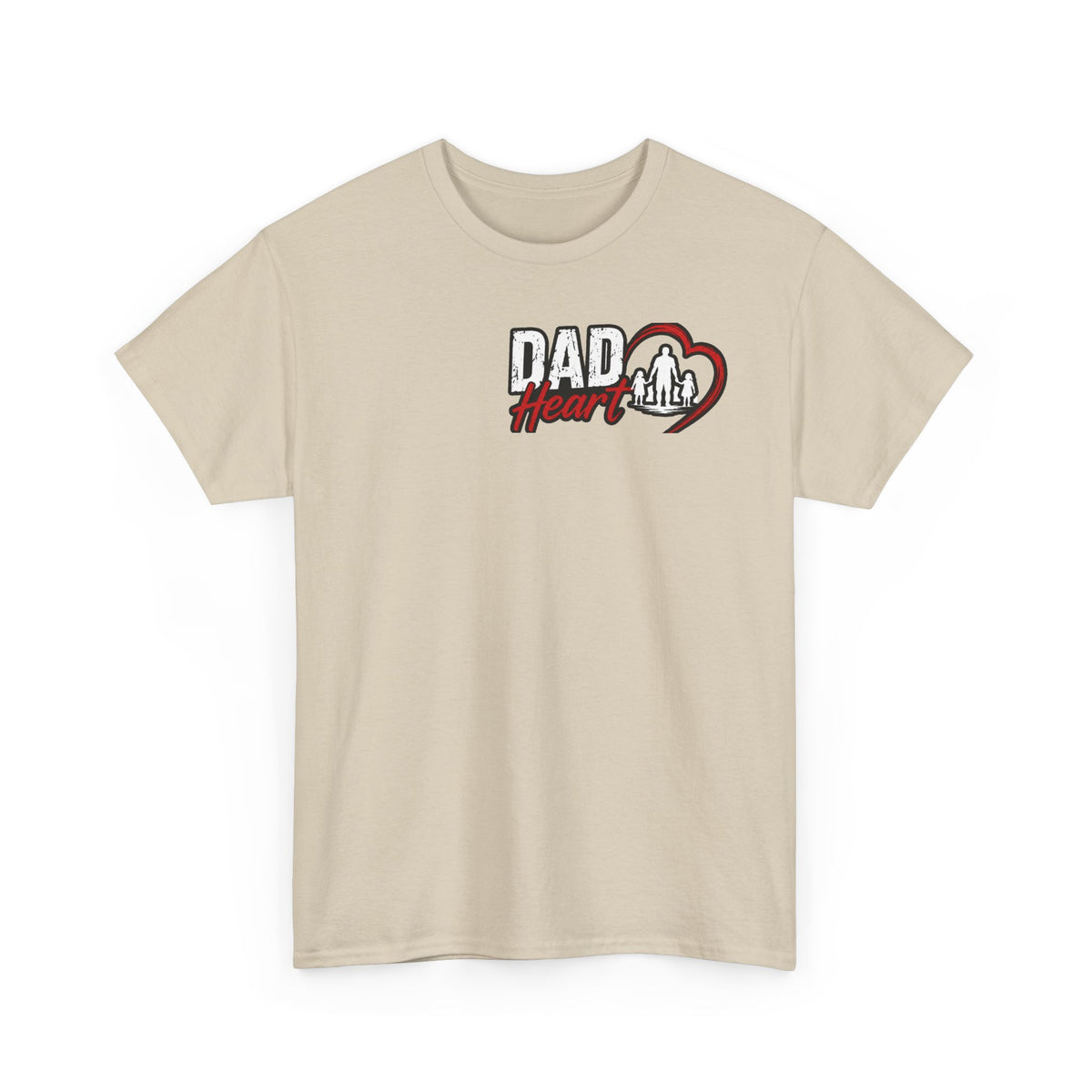 Dad Heart T-Shirt — Protecting What Matters Most Father’s Day Tee