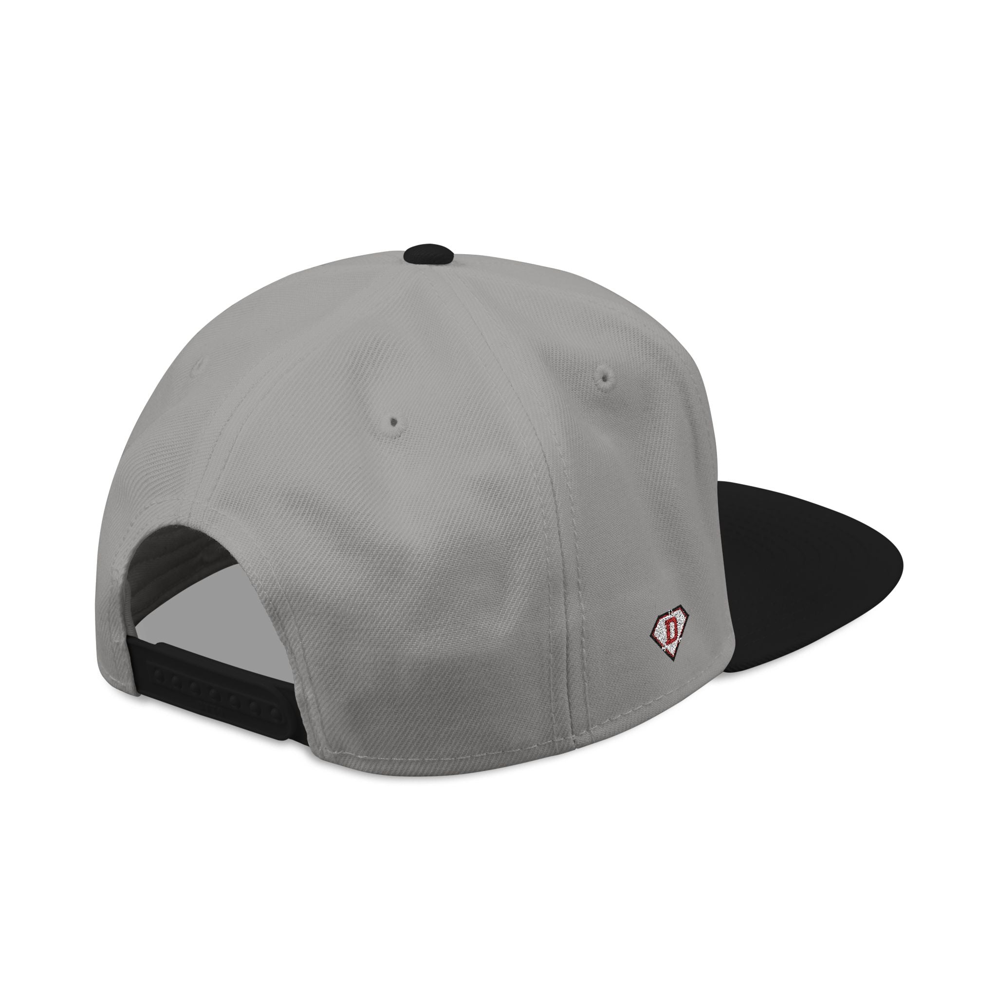 Embroidered Snapback Hat — Red Heart & Band Logo