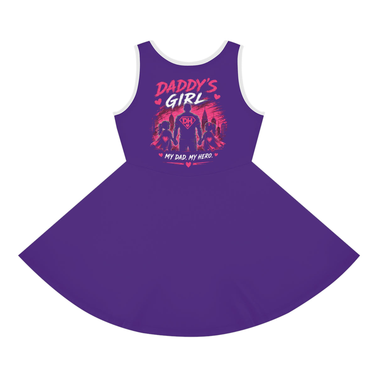 Girls' dadheart sundress