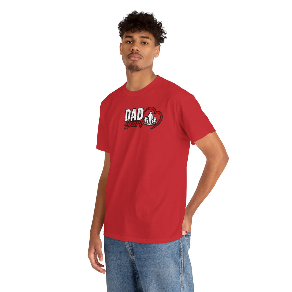 Dad Heart T-Shirt — Protecting What Matters Most Father’s Day Tee