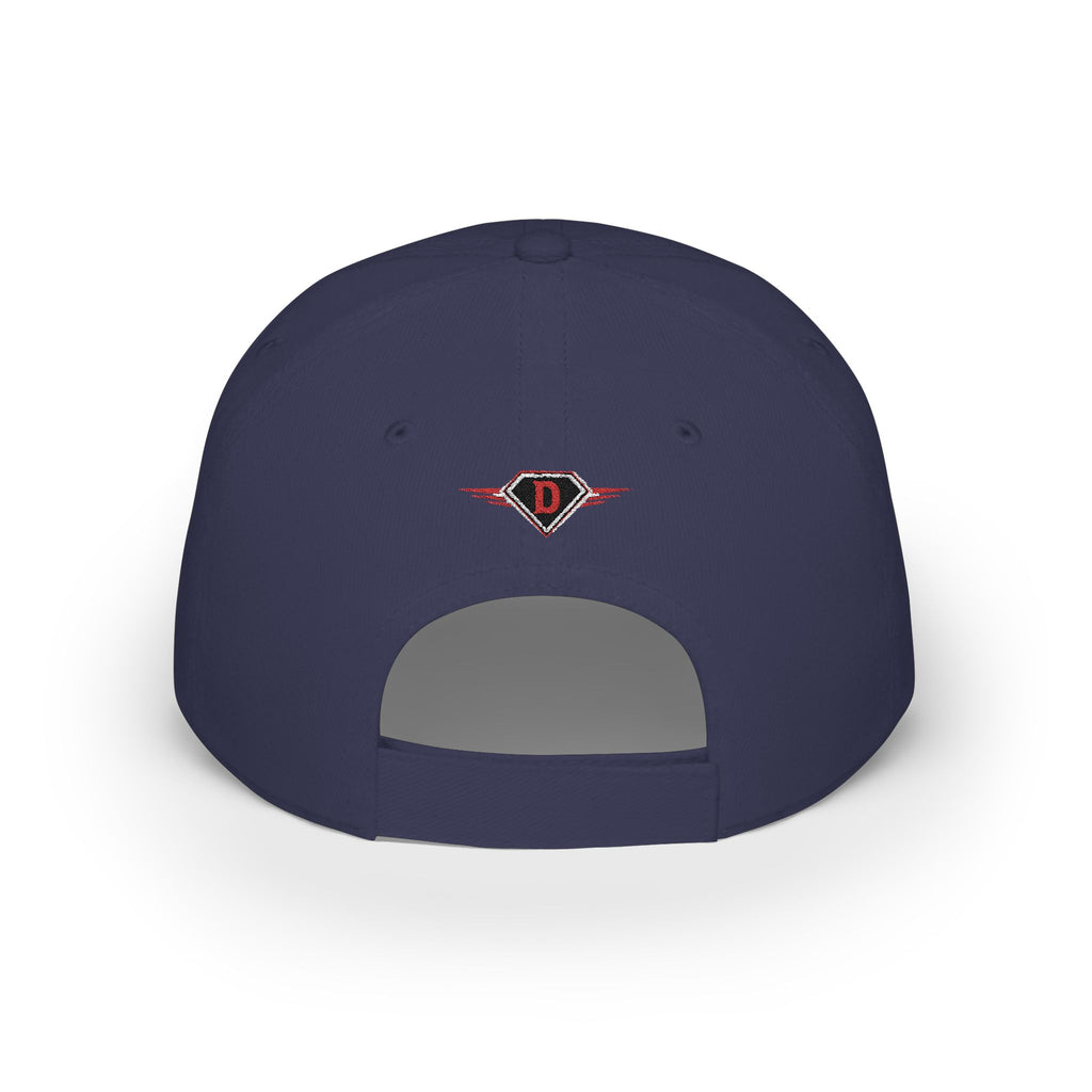 Dad Silhouette Baseball Cap — 'DAD' Heart Design | Father’s Day Gift